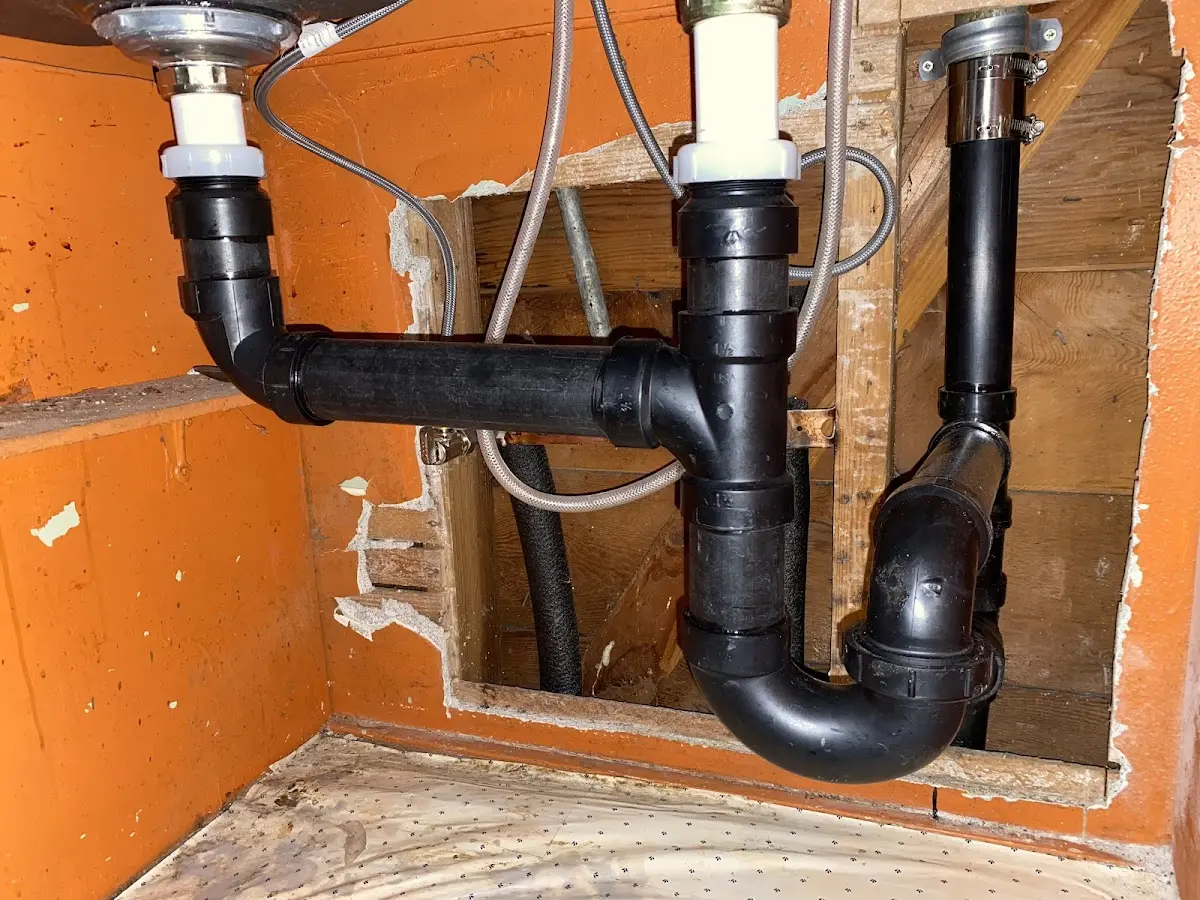 Professional Plumbing Inspection equipment and tools on the job in Bigfork